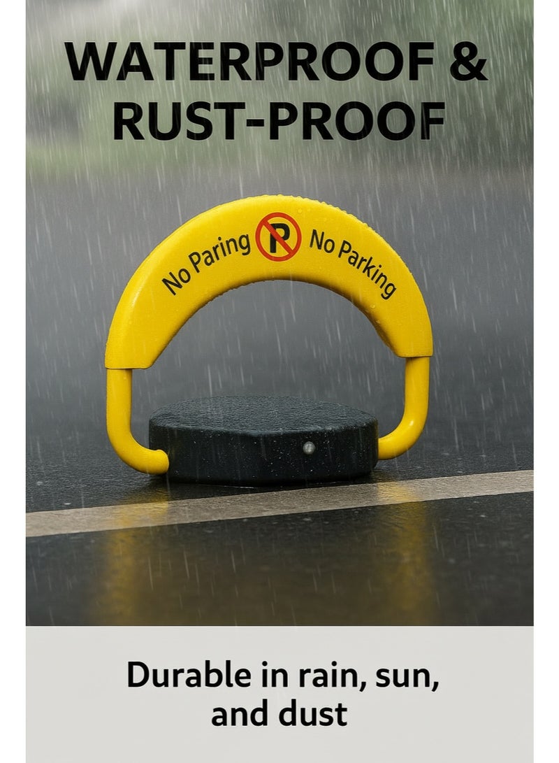 قفل مواقف سيارات بالتحكم عن بُعد، محرك قوي، إنذار ضد الاصطدام، رفع وخفض مستقر، للاستخدام اليومي - Image 4